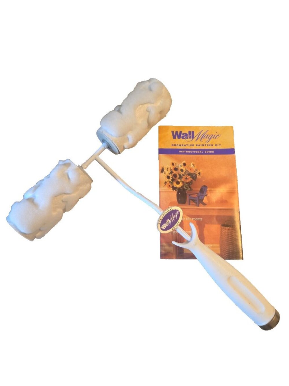 Wall Magic Decorative Painting Roller and Instruction Booklet NEW